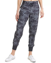 CALVIN KLEIN Performance Printed Jogger Pants Camo Charcoal Size XL - $38.61
