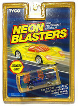 1 1994 Tyco HP-7 HP7 Slot Car Neon Blasters Chevy Camaro Lighted Rare Card #6931 - £78.44 GBP