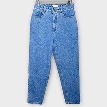 VINTAGE Talbots light wash rigid denim high waisted mom jeans size 28” - $35.00