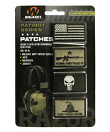 WALKER&#39;S WALKERS PATRIOT SERIES PATCHES FOR EAR MUFFS CAPS PACKS 1-1/4&quot; ... - $224.64 MXN