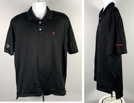 Trader Joe&#39;s Employee Polo Shirt Mens Large Cotton Black Ralph Lauren Go... - £27.18 GBP