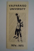 Vintage Baloncesto Media Pulsar Guía Valparaiso Universidad 1974 1975 - £34.38 GBP
