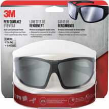 3M Anti-Fog Modern/Sleek Impact-Resistant Safety Glasses Silver Mirror Lens - $28.95