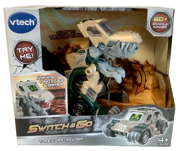 NEW VTech 80-197260 Switch and Go Transforming T-Rex Off-Roader sound effects - £18.18 GBP