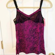 Betsey Johnson Lace Cup Print Camisole NWT - £29.78 GBP