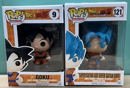 Funko Pop Dragonball Z  Goku 9 and Super Saiyan 121 exclusive Combo - £28.30 GBP