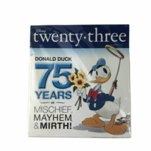Disney D23 Magazine 75 Years Donald Duck Special Issue Mayhem Mirth Summ... - $27.95