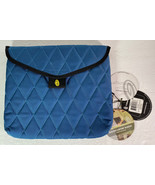 NWT Timbuk2 Quilted Laptop Sleeve XS Slate Blue, 11.2" x 9.5" x 1.35" - $29.95