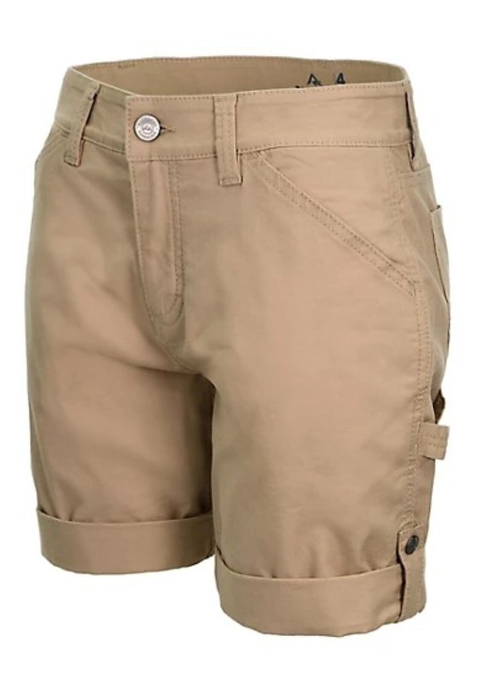 Ridgecut Women&#39;s Relaxed Fit Roll-Up Work Shorts - $27.99