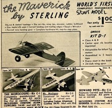 1949 Aviation Maverick Sterling Model Airplane Advertisement Philadelphia - £15.45 GBP