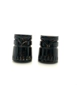 Vintage Sign 12k Gold Filled Carved Tribal Art Design Black Onyx Men&#39;s C... - $1,124.35 MXN