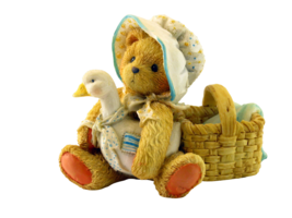 CHERISHED TEDDIES KATIE &quot;FRIEND ALWAYS KNOWS WHEN YOU NEED A HUG&quot; 1991 (... - $14.99