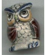 CERAMIC OWL BEAD - £3.95 GBP