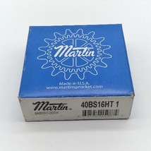 NEW Martin 40BS16HT 1 Roller Chain Sprocket 1&quot; Bore 1/2&quot; Pitch 16-Teeth  - £12.45 GBP