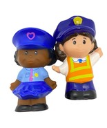 Fisher-Price Little People Crossing Card &amp; Police Officer 2 Females - £6.13 GBP