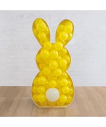 Celebrate It Shaped Balloon Kit 75 Balloons Decorate Bunny Shape - Yellow - $282.06 MXN