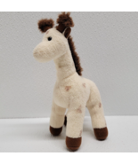Vintage Gund Giraffe Standing Plush White Cream Brown 7&quot; - $551.72 MXN