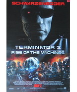 Terminator 3 Promotional Advance Movie Poster 2003, NEW UNUSED ROLLED - £7.52 GBP