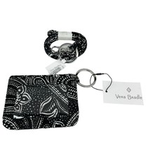 Vera Bradley Double Campus ID with Lanyard Stellar Paisley New - £23.30 GBP