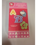 HELLO KITTY FONT CATRIDGE • Cricut Complete, Keyboard Layover, Book 2008... - $451.87 MXN