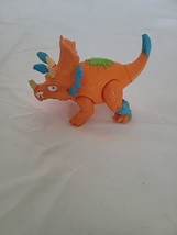 Zuru Smashers Dino Ice Age Mini Surprise Frozen Triceratops Orange Figure - £9.30 GBP
