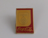 Lesotho Olympic Games &amp; Coca-Cola Lapel Hat Pin - £5.81 GBP