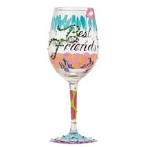 Lolita My Tiara Artisan Painted Wine Glass Gift - £17.21 GBP
