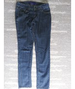 Max Azria Miley Cyrus Juniors Skinny Jeans Blue Size 7 - £10.37 GBP
