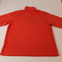 Land's End Men's Orange 1/4 Zip Pullover Performance Long Sleeve Sweatshirt M image 13