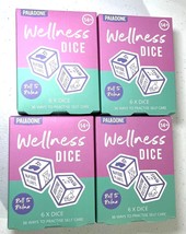 4PK Paladone Wellness Dice Game 36 Ways to Practice Self Care Roll to Relax - $16.64