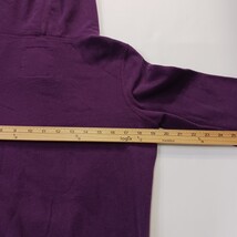 American Eagle Outfiters Women's Purple Hoodie Pullover Sweatshirt Size Medium image 6