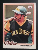 1978 O-Pee-Chee OPC #78 Dave Winfield San Diego Padres Baseball Card NM/MT+ OC - £11.77 GBP