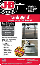 TankWeld Repair KIT Gas Fuel Metal Tank &amp; oil pan Stop Leak EPOXY J-B WE... - $39.11