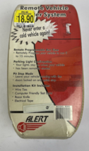 Alert Remote Vehicle Starter System with Keyless Entry Model RS90 - NOS - $28.60