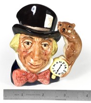 Royal Doulton &quot;The Mad Hatter&quot; 4 1/2&quot; China Toby Mug (Made in England - 1964) - £28.92 GBP