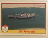 Vintage Operation Desert Shield Trading Cards 1991 #57 USS Forrestal - $1.97