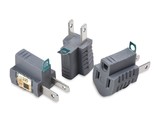 Cable Matters [UL Listed] 3-Pack 2 Prong to 3 Prong Outlet Adapter in Gr... - £11.96 GBP