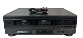 Fisher Studio Standard CRW9225 Stereo Double Cassette Deck Player Record... - $49.50