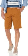 Volcom Vmonty Stretch Chino Shorts Mens 36 Golden Brown Stretch NEW - £25.59 GBP