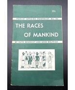 1946 The Races of Mankind Ruth Benedict Gene Waltfish Public Affairs Pam... - $913.92 MXN