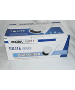 NORA NIO-4RD30XWW 4&quot; ROUND LED TRIM 3000K Reflector Recessed Trim White ... - $61.54 CAD