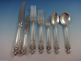Grande Baroque by Wallace Sterling Silver Flatware Set For 6 Service 42 Pieces - £1,934.71 GBP