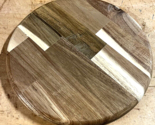 BEAUTIFUL KILN DRIED LAMINATED &amp; FINGER JOINTED ROUND ACACIA BLANKS 12&quot; ... - $11.83