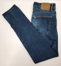 American Eagle Men&#39;s Blue Denim Stretch Jeans Slim Size 29 x 32 Pants - £18.81 GBP