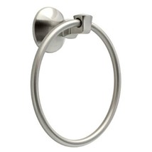 Liberty Hardware Mandara Collection Towel Ring 76246BN Satin Nickel - £9.85 GBP