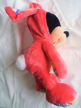 Disney Store Minnie Mouse Plush Stuffed Easter Egg Bunny Costume Ears 17... - $9.36