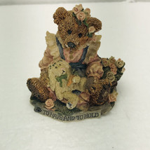Rare Boyds Bears Bailey &amp; Wixie To Have and To Hold Figurine 1993 no box - $9.88