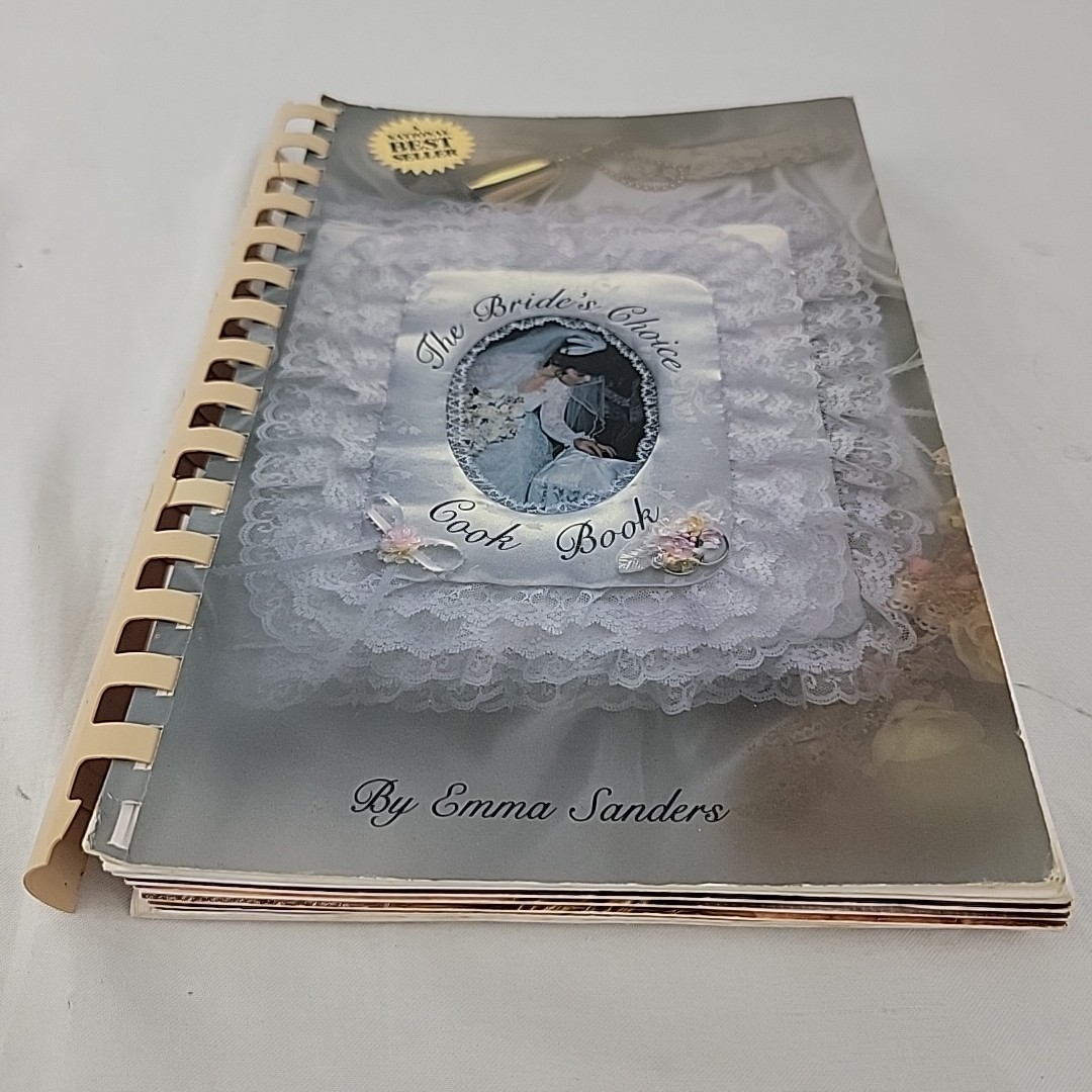 Brides Choice Cookbook Wedding Engagement Emma Sanders Gift Marriage Vintage  Item image 2