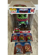 Masters of the Universe Trap Jaw 10&quot; Jumbo Funko Pop + 5 Mini Figurines ... - $34.99