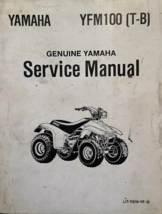 Manuale Di Servizio Yamaha YFM100 Moto-4 ATV 1988 1989 1991 LIT-11616-YF-10 - $29.98